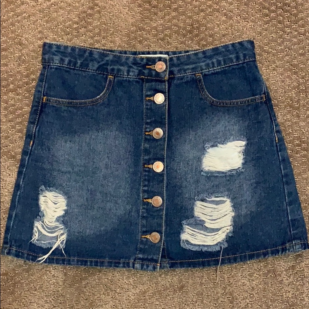 Jean skirt